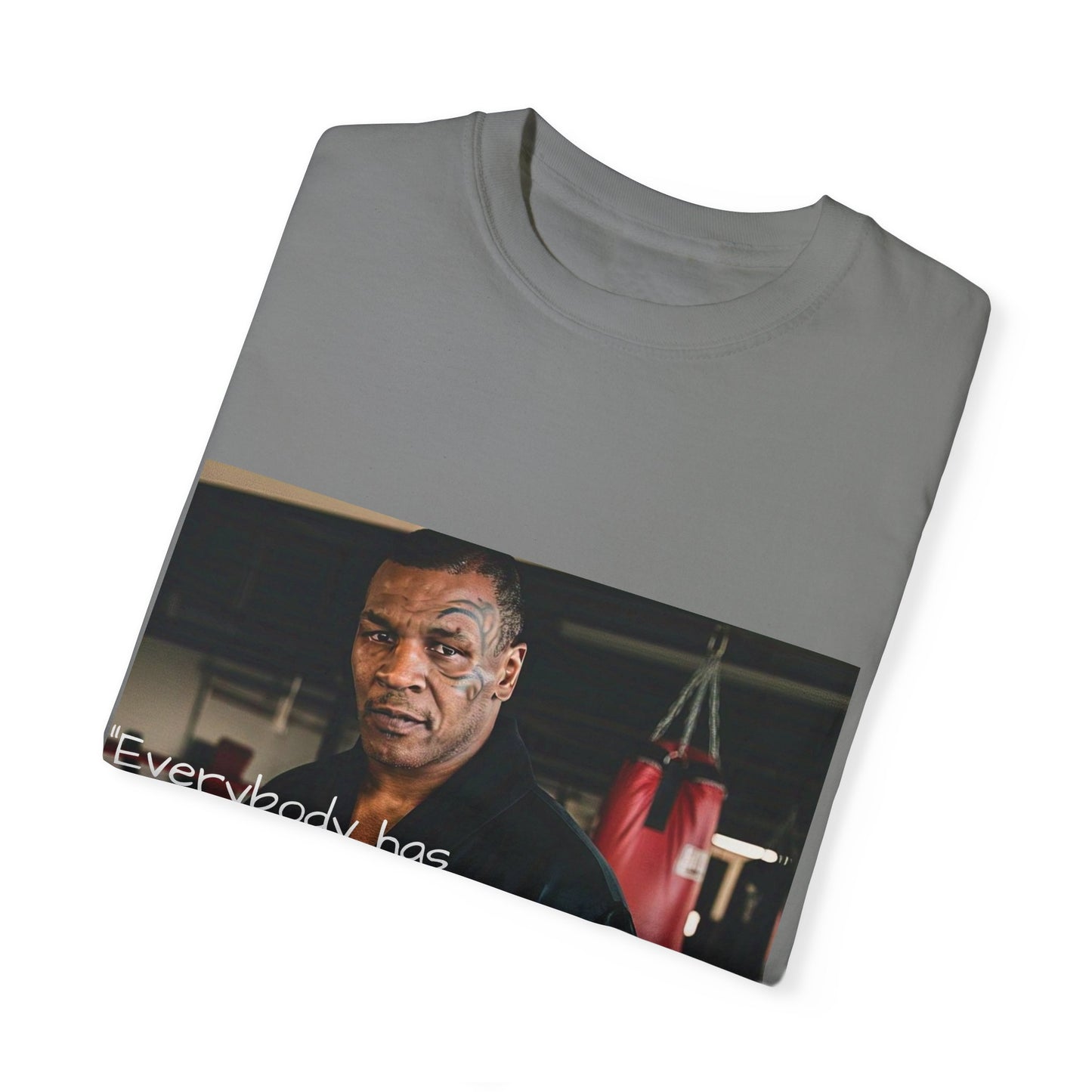 Motivational Quote T-Shirt - 'Everybody Has a Plan Until They Get Punched in the Mouth'
