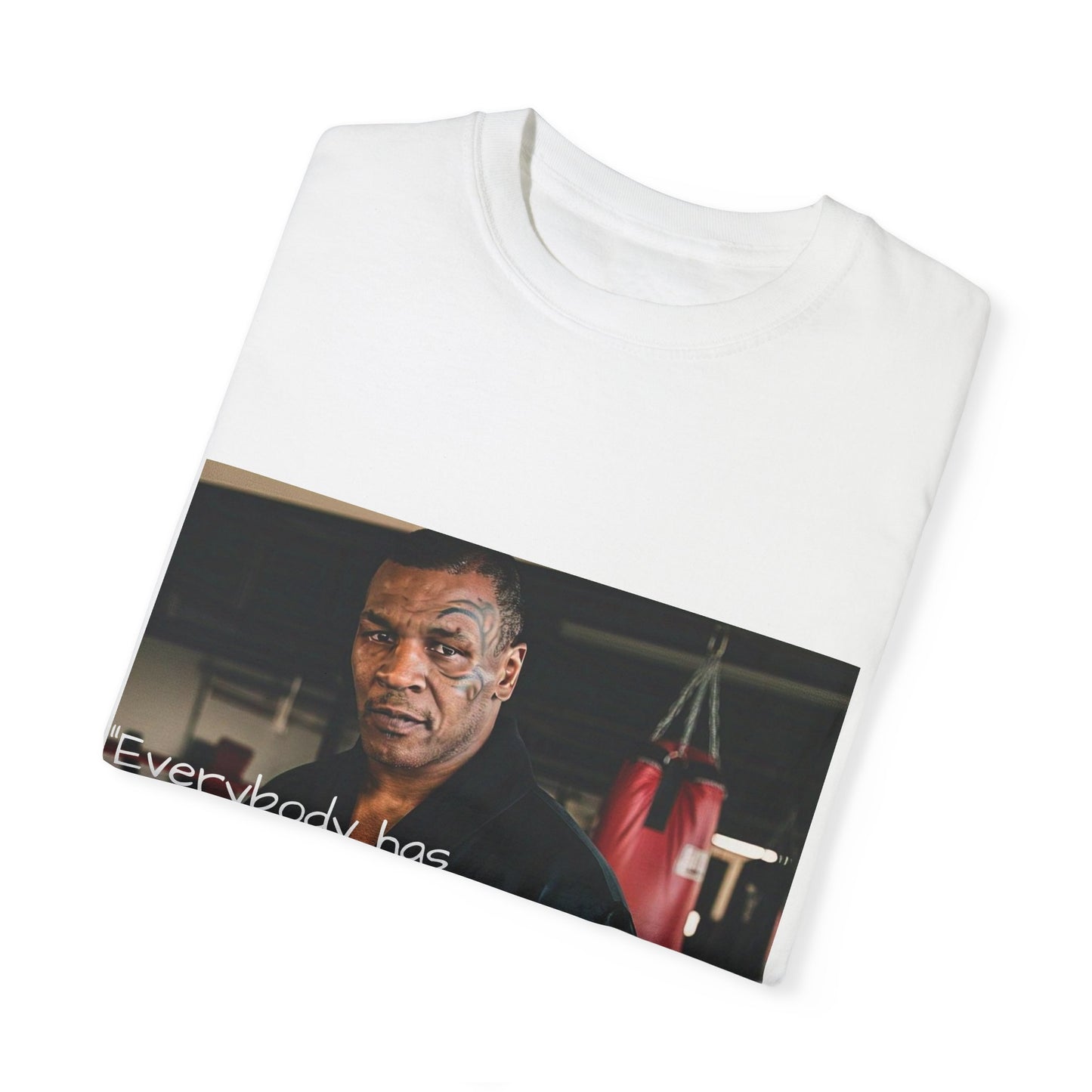 Motivational Quote T-Shirt - 'Everybody Has a Plan Until They Get Punched in the Mouth'