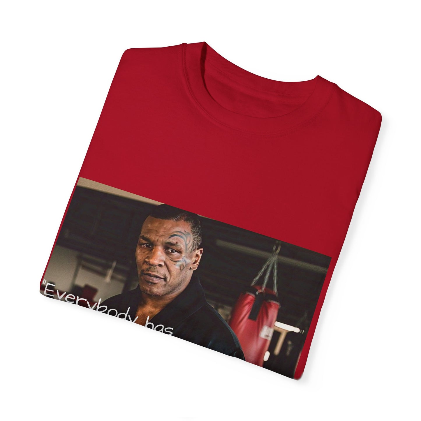 Motivational Quote T-Shirt - 'Everybody Has a Plan Until They Get Punched in the Mouth'